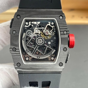 Watch for Men Luxury Watches Men Black Carbon Skeleton Dial <b>Automatic</b> Mechanical Watch Designer Watch Watch for Men - Product Image 4