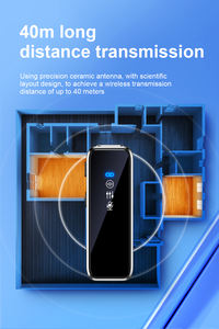 Microphone sans fil BEWIN <span class=keywords><strong>M3</strong></span> 2.4G avec affichage numérique Microphone Lavalier Usb-c longue Distance téléphone portable en diffusion en direct - Product Image 5