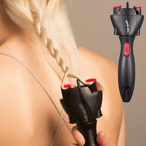 Herramienta electrónica de plástico Huyo para trenzar el cabello rápidamente, funciona con pilas, máquina automática para hacer trenzas, máquina para hacer trenzas DIY, cabello mágico - Product Image 3
