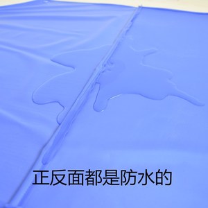 Delantal de PVC de doble hombro, impermeable, resistente, largo, para cocina, manipulación de alimentos, ropa de trabajo para hombres, mujeres y adultos - Product Image 2