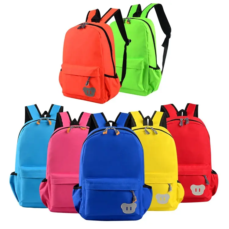 Toptan promosyon özel kendi logosu birincil sırt çantası çocuklar için yansıtıcı kitap çantaları okul çantası