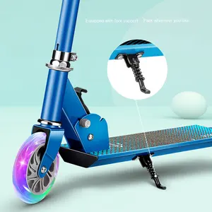 Alliage d'aluminium de scooter de mobilité pour enfants de haute qualité avec trois <span class=keywords><strong>roues</strong></span> en polyuréthane pour une utilisation en extérieur Dropshipping disponible - Product Image 4