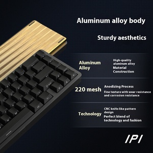 Tastiera Meccanica da Gaming <span class=keywords><strong>IPI</strong></span> RAIN65PRO di Seconda Generazione, 67 Tasti, in Alluminio, Retroilluminazione RGB, Switch Magnetici Gateron, USB - Product Image 3