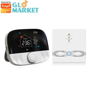 Glommarket Tuya Wifi智能恒温器电地板采暖控制器水煤气采暖数字可编程433RF恒温器