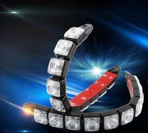 Éclairage d'ambiance pour voiture, feux de circulation diurne flexibles, feux de circulation diurne à LED à haute luminosité, bande lumineuse pour voiture - Product Image 3