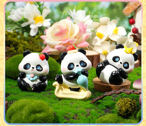 Caja Sorpresa de Panda Obsesionado con los Snacks - Figuras de Resina que Viven la Mejor Vida Gastronómica - Product Image 5