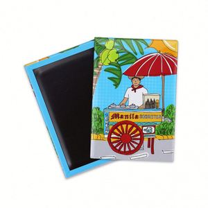 Autocollant magnétique photo personnalisé en métal, aimant de réfrigérateur en fer blanc pour impression - Product Image 2