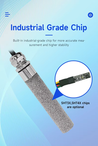 RS485-Kommunikation Wand montierter Kanal Spannungs-und Stromausgang Industrieller hochpräziser Temperatur-und Feuchtigkeit <span class=keywords><strong>sensor</strong></span> - Product Image 5