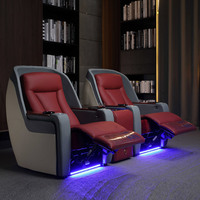 Top-Angebot Kino-Relaxsessel Wohnzimmermöbel Heimkino Luxussofa Langlebig Weich Heimkino-Liegesofa