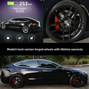 Nouvelles jantes en alliage d'aluminium forgé Zero Gravity pour Tesla Model 3 Track Edition, 18, 19, 20 pouces, haute performance, 5x114.3, jantes passager. - Product Image 4