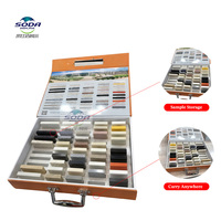 Boîte de présentation de carreaux de pierre en carton détachable et portable sur mesure – Idéale pour le marbre et le granit, pour la vente au détail et les expositions