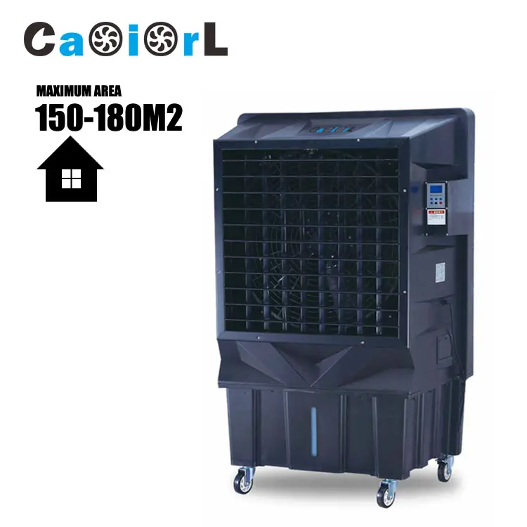 Indirect Evaporative Cooler Room Air Conditioner Fan for Efficient Energy Recovery fan heater in Room Garage Office