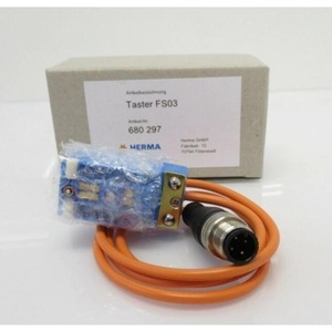 Sensor de Etiquetas Herma Fs03 24V Gnd con Cable Naranja para Uso Industrial - Product Image 3