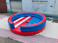 Vente en gros de jeu de rodéo mécanique de taureau mécanique gonflable personnalisé à louer pour fête
