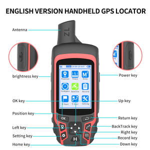 Navigateur GPS portable A6 avec enregistrement des coordonnées pour levés topographiques, IP66, température de fonctionnement -30~65°C, multi-GNSS - Product Image 5