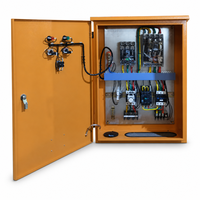 Boîtier de commande de pompe à eau temporaire IP44 380V triphasé pour chantier de construction, OEM personnalisé, multi-tension disponible