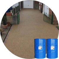 Kit de résine époxy pour allées de jardin allée de gravier collé en résine et pavage de galets de roche Usa