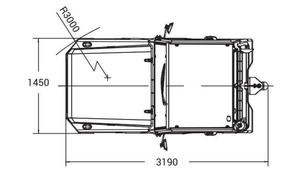 QuiFiriririrport 2,5 Ton leclectric aggaggage racractor ITH Heap arroz Fo ALE ale - Product Image 4