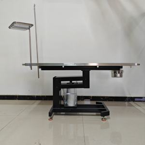 Table d'opération vétérinaire électrique élévatrice à inclinaison bidirectionnelle pour instrument pour animaux de compagnie - Product Image 4