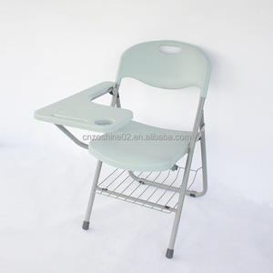 Chaises d'entraînement pliantes portables Zoshine en gros avec support de tablette pour gaucher pour cours en classe - Product Image 1