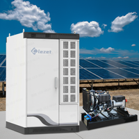Endüstriyel 109kWh 60KW Hepsi Bir Arada BESS Kabini LiFePO4 MPPT 90KW 4000 Döngülü Güneş Enerjisi Santrali Fabrika Depolaması için