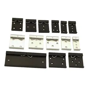 Universal DIN Rail Fixed Clamp Mount Clip Snap In Din Rail Mounting Brackets For 35mm Din Rail