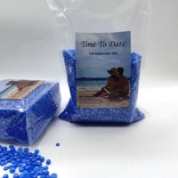 Bebas rosin Waxing 2,2 LB manik-manik chamomile azulene biru laut manik-manik lilin keras Bikini Brasil untuk kulit sensitif