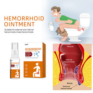 Hinchazón Picazón <span class=keywords><strong>Eliminar</strong></span> Albóndigas Hemorroides externas Cuidado del dolor Spray - Product Image 2