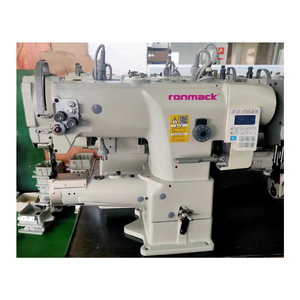 Machine à coudre industrielle RONMACK RM-341UT à point noué, entraînement direct, pied entraîneur, pour usine de confection - Product Image 2