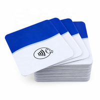 Carte NFC PVC personnalisée, étanche, réutilisable et programmable, plaque RFID pour l'hôtellerie, le commerce de détail et l'hôtellerie-gastronomie