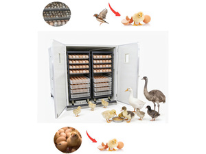 ตู้ฟักไข่อัตโนมัติเชิงพาณิชย์ 9856Eggs พร้อมอัตราการฟัก 98% เครื่องฟักไข่อุตสาหกรรมสำหรับสัตว์ปีก พร้อมระบบพลิกไข่อัตโนมัติสำหรับฟาร์มสัตว์ปีก - Product Image 1