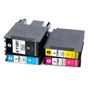 Cartuchos de tinta E-T13R1 compatibles con impresoras Epson EP-C7000a EM-C7100a, pigmento negro de 240 ml, 11500 páginas - Product Image 1