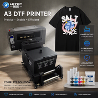 Imprimante numérique A3 LETOP pour usine, traceur numérique XP600 I3200, imprimante pour t-shirts