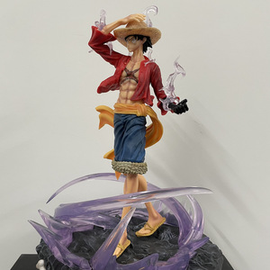 Figura de Acción de PVC de <span class=keywords><strong>Luffy</strong></span>, Anime, 27*28*42cm, en Caja de Color, Personaje de Dibujos Animados Decorativo, Wano <span class=keywords><strong>Luffy</strong></span>, Precio de Fábrica, Venta Caliente 2025 - Product Image 4