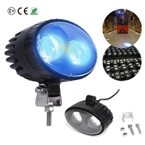 Luz de Trabajo con Punto de Luz Azul, 10v 80v, Luz de Seguridad Peatonal con Punto Rojo o Azul - Product Image 1