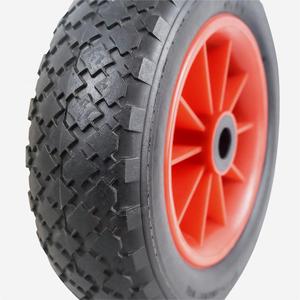 Fabricación profesional de China 3,00-6 <span class=keywords><strong>rueda</strong></span> sólida poliuretano Pu espuma <span class=keywords><strong>carretilla</strong></span> rodamiento de <span class=keywords><strong>rueda</strong></span> nueva condición para carrito de playa - Product Image 4