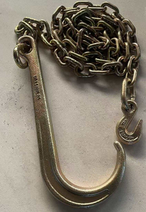 Cadenas de Remolque Galvanizadas Amarillas G70 de 5/16" y 3/8" con Ganchos <span class=keywords><strong>R</strong></span>/T/J/Eye - Product Image 1