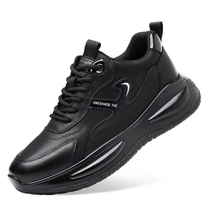 Zapatos Deportivos Casuales de Hombre, Elegantes, para Todas las Temporadas, con Parte Superior de Cuero Vacuno y Suela de Goma, Estilo Moderno para Caminar - Product Image 2