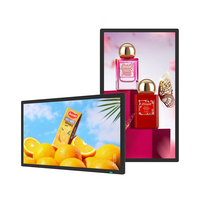 Pantalla LCD Plana para Interiores, Reproductor de Publicidad para Ascensores, Pantalla Digital de Señalización de 21.5 Pulgadas para Montaje en Pared