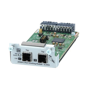 Module d'empilage à 2 ports <span class=keywords><strong>Aruba</strong></span> <span class=keywords><strong>2930</strong></span> JL325A | Extension de commutateur Gigabit Ethernet | pour la série de commutateurs HPE/<span class=keywords><strong>Aruba</strong></span> 2920/2930F/M - Product Image 3