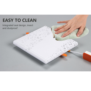 Siêu Sáng Trong Nhà Vuông Tròn Nhôm PP <span class=keywords><strong>9W</strong></span> 18W 24W 36W Smd Không Khung Âm Trần <span class=keywords><strong>Led</strong></span> Bảng Điều Chỉnh Ánh Sáng - Product Image 3