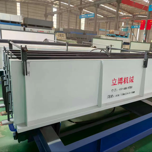 Tự động ánh sáng Trọng lượng bánh sandwich <span class=keywords><strong>Panel</strong></span> tường máy làm bê tông <span class=keywords><strong>Panel</strong></span> tường hình thành với các thành phần cốt lõi động cơ PLC bơm - Product Image 2