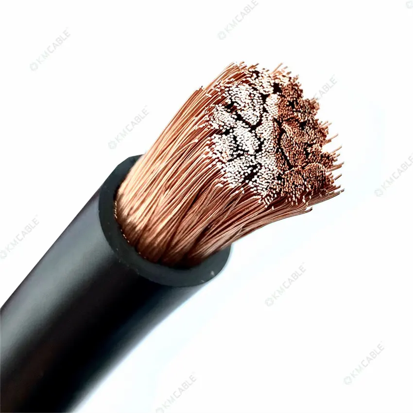 VDE Copper Conductor 16 25 35 50 70 95mm2 PVC Welding Cable,1/0 2/0 4/0 AWG Flexible H01N2-D E Rubber Sheath Welding Cable