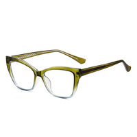 Nouvelles montures de lunettes tendance CX style européen et américain en TR90, motif géométrique carré, pour hommes et femmes, en acétate