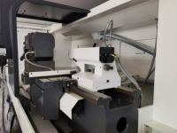 Mesin Bubut CNC Flat Bed Lebar Rel 390mm Diameter Lubang Spindle 87mm 2-Axis untuk Kontrol Presisi Tinggi Otomatis