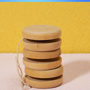 Jouets <span class=keywords><strong>yoyo</strong></span> en bois miniatures personnalisés à faible MOQ avec logo, gravure et impression sérigraphiée, cadeaux promotionnels pour enfants, compétition professionnelle - Product Image 4