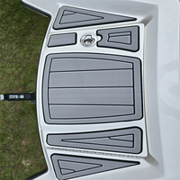 Tapis de sol pour bateau MasterCraft X26 Cockpit Pad 2018, en mousse EVA imitation teck, style SeaDek MarineMat Gatorstep, auto-adhésif
