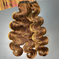 Rambut Manusia Deep Wave Bundel Double Drawn Raw Virgin Hair Vendor SDD Grosir 100% Ekstensi Rambut Manusia India untuk Wanita Kulit Hitam
