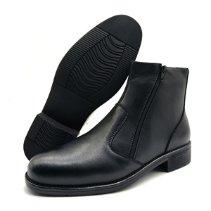 Hombres de negocios <span class=keywords><strong>Chelsea</strong></span> Boots Diseñador Botines Hombres Cuero Precio al por mayor Zapatos de vestir de los hombres al por mayor Negro <span class=keywords><strong>Chelsea</strong></span> Boots - Product Image 5