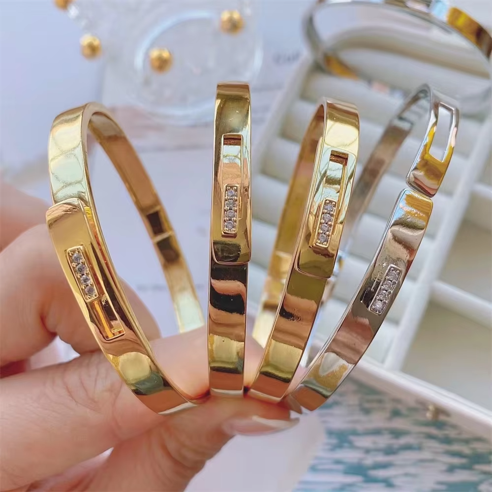 Fashion Best Selling Product Adjustable Hand Zircon Jewelry Gold